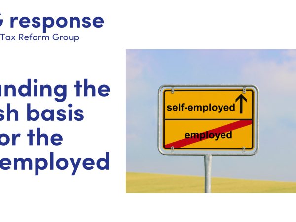 image of a road traffic sign pointing to self-employed