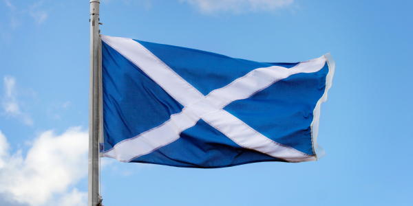Scottish flag 