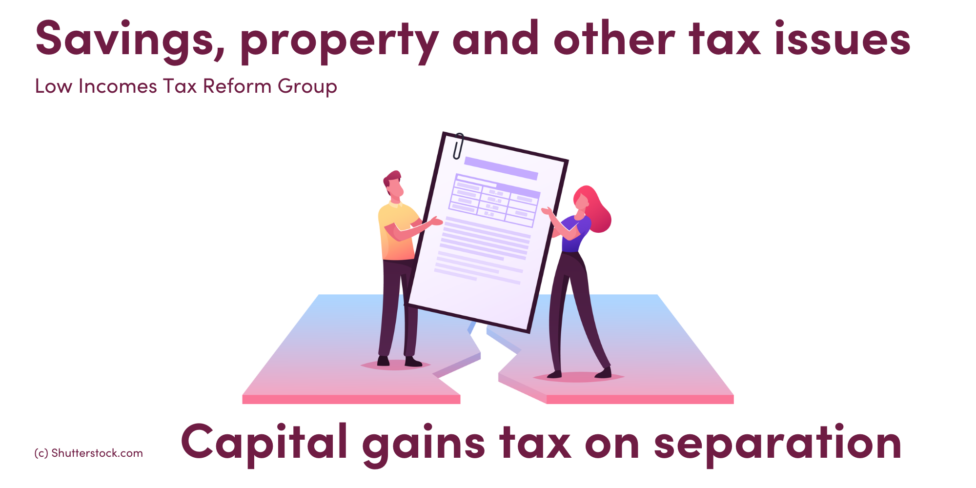 Capitals Gains Tax On Separation Low Incomes Tax Reform Group Capitals Gains Tax On Separation Low Incomes Tax Reform Group