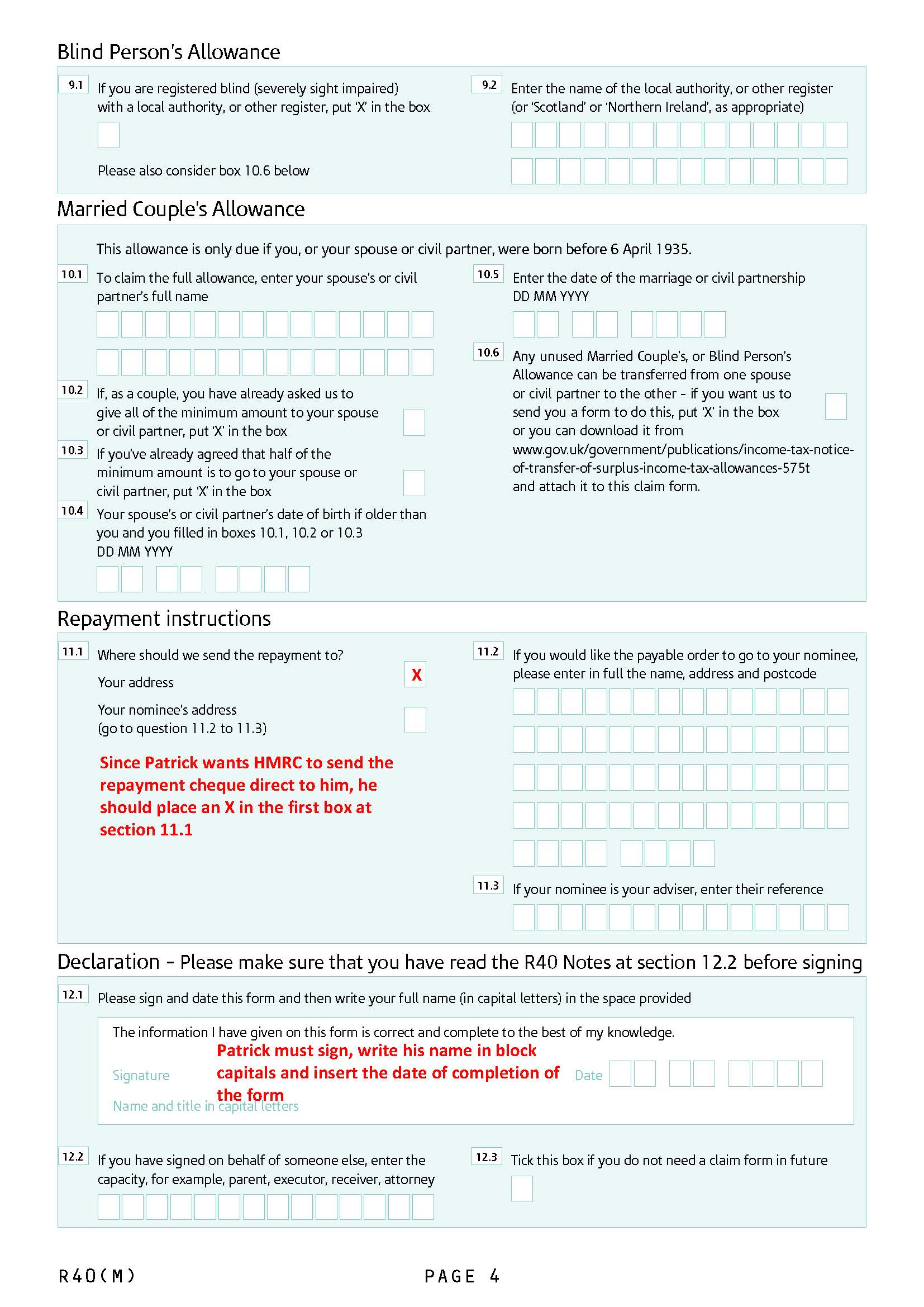 Hmrc Claim Tax Back >> R40 Claim For Repayment Of Tax Deducted From Savings And Hmrc Claim Tax Back >> R40 Claim For Repayment Of Tax Deducted From Savings And