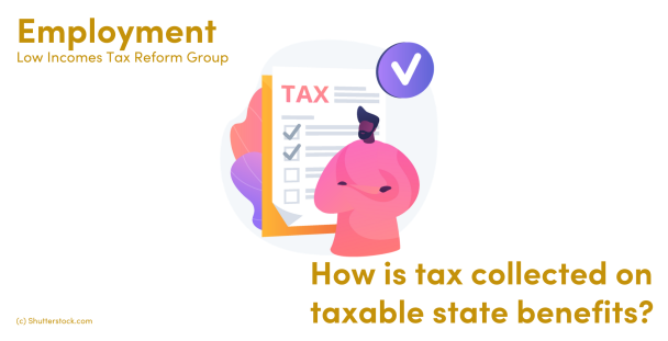 Illustration of man in front of a tax form Illustration of man in front of a tax form