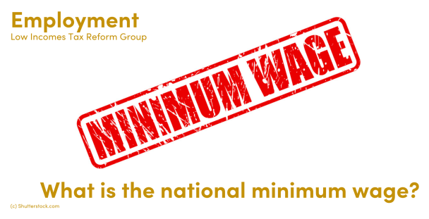 Illustration of the words minimum wage Illustration of the words minimum wage