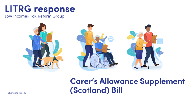 Illustration of carers helping people Illustration of carers helping people