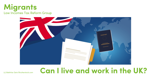 Illustration of a Union Jack, paperwork and a passport