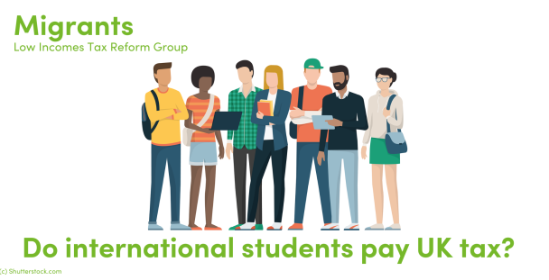 Illustration of a group of students standing in a row Illustration of a group of students standing in a row