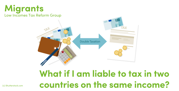 Illustration of a wallet, coins and a double taxation sign Illustration of a wallet, coins and a double taxation sign