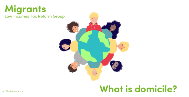 Illustration of people around a globe Illustration of people around a globe