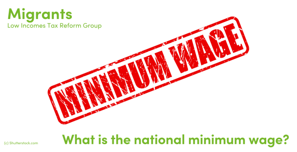 Illustration of the words minimum wage Illustration of the words minimum wage