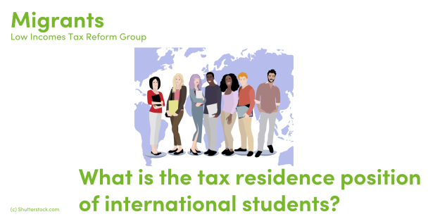 Image of students in front of an image of the world Image of students in front of an image of the world