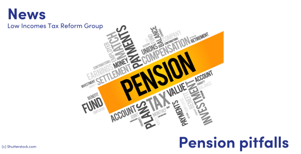 Illustration of a word cloud about the subject of pensions Illustration of a word cloud about the subject of pensions