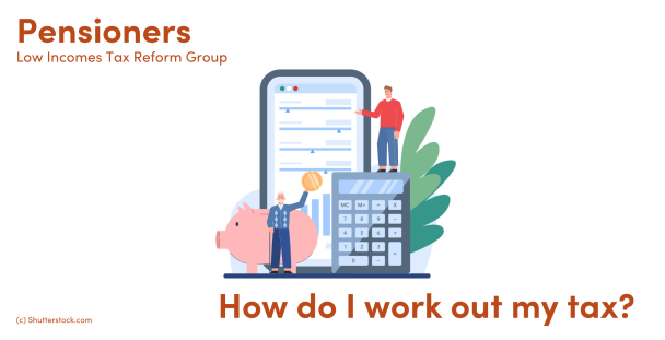 Illustration of an elderly man and a young man with a calculator Illustration of an elderly man and a young man with a calculator
