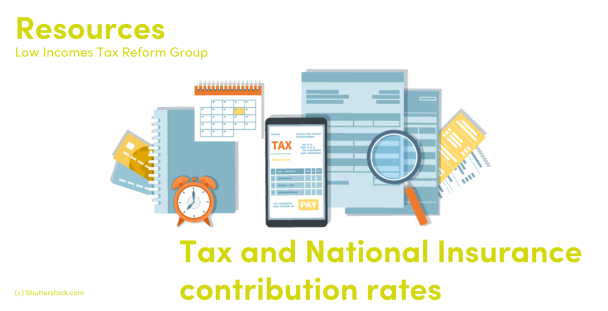 Illustration of a tax calculator and paperwork Illustration of a tax calculator and paperwork