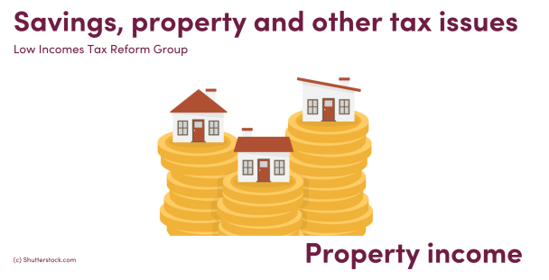 Illustration of houses on top of piles of coins Illustration of houses on top of piles of coins