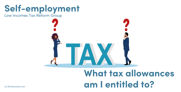 Illustration of a woman and man standing by the word tax with question marks over their heads Illustration of a woman and man standing by the word tax with question marks over their heads