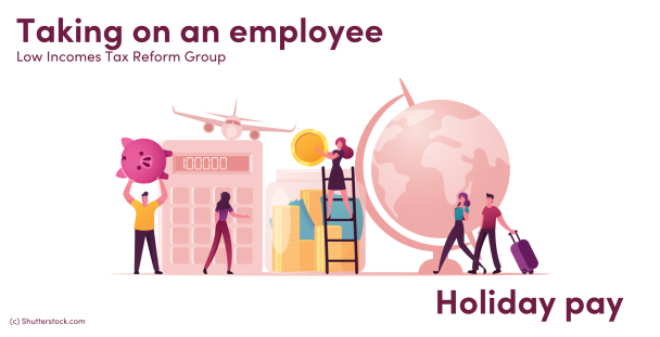 Illustration of people next to a globe, a jar of money, calculator, aeroplane and piggy bank Illustration of people next to a globe, a jar of money, calculator, aeroplane and piggy bank