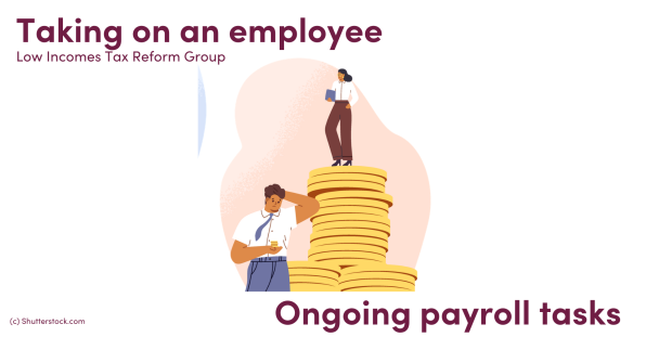 Illustration of a woman on top of a pile of coins with a man below with a smaller pile of coins Illustration of a woman on top of a pile of coins with a man below with a smaller pile of coins