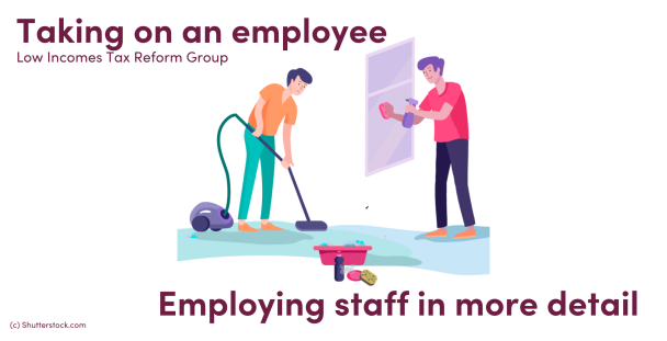 Illustration of people cleaning a home Illustration of people cleaning a home