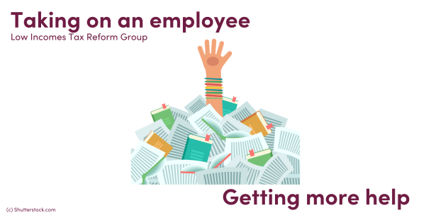 Illustration with a hand emerging from a pile of papers Illustration with a hand emerging from a pile of papers