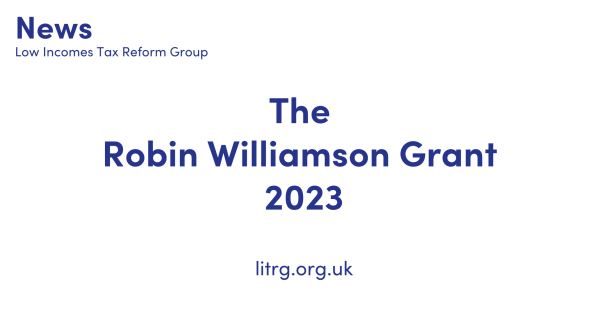 LITRG News: The Robin Williamson Grant 2023 LITRG News: The Robin Williamson Grant 2023