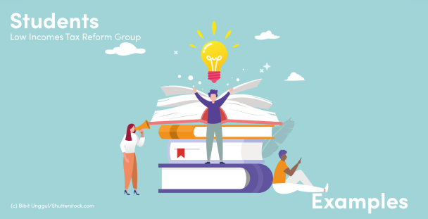 Illustration of the word example Illustration of the word example