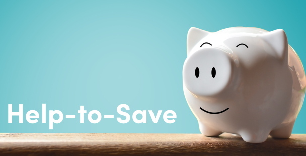 Image of a piggy bank and the words help to save Image of a piggy bank and the words help to save