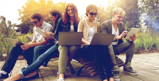 Are you a student running your own business? If so, do you understand your tax position? students in a group