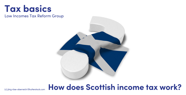 Illustration of a Scottish flag draped over a question mark Illustration of a Scottish flag draped over a question mark