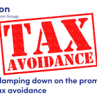 tax avoidance red stamp