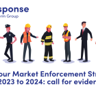 LITRG response - Labour Market Enforcement Strategy 2023 to 2024: call for evidence. Illustration of working people - including a firefighter, police officer and Doctor.