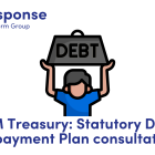 LITRG response - HM Treasury: Statutory Debt Repayment Plan consultation.