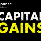 Image with the word capital gains written on it