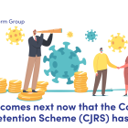 Illustration of people surrounded by germs and piles of money