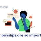 NEWS: Why payslips are so important. Image of a person holding their payslip 