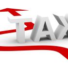 Image of an arrow avoiding the word tax