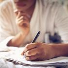 writing on paper