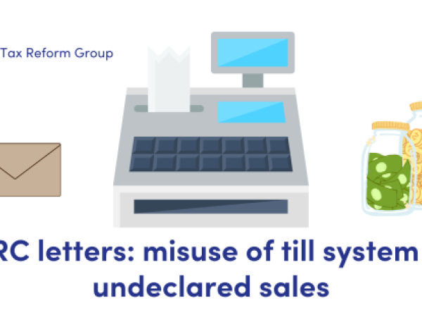 News: HMRC letters: misuse of till system and undeclared sales
