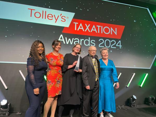 Technical Officer Meredith McCammond, along with CIOT Chief Executive Helen Whiteman and Public Policy Director Ellen Milner, represented LITRG at the ceremony.
