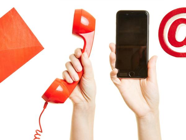communication letter telephone email