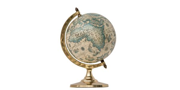 a globe of the world