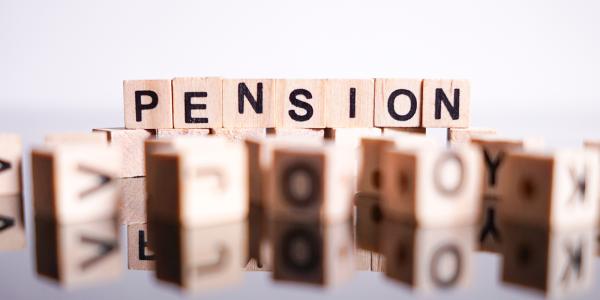 Wooden blocks that spell out the word 'PENSION'. Wooden blocks that spell out the word 'PENSION'.
