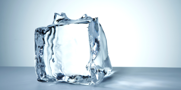 Large block of ice Large block of ice