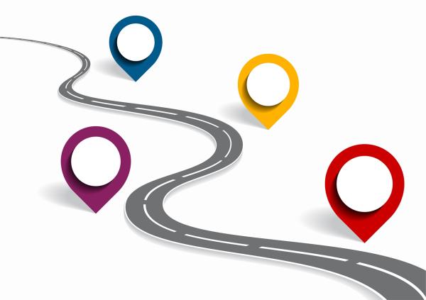 Infographic design template with place for your data