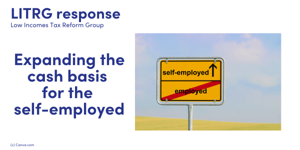 image of a road traffic sign pointing to self-employed
