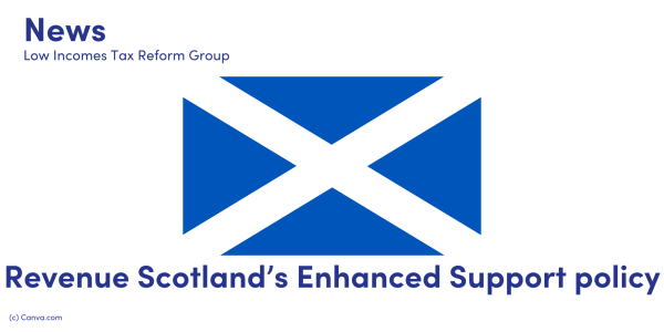 NEWS: Revenue Scotland’s Enhanced Support policy. image of a scottish flag
