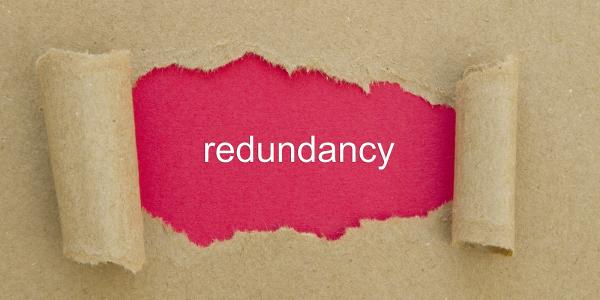 Image of the word redundancy